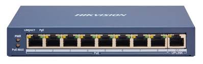 Switch Administrable Hikvision DS-3E1309P-EI/M | 9 Puertos | 8 PoE | 1 SFP | 250W