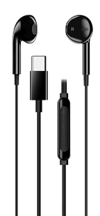 Vista lateral del audífono Genius HS-M365 mostrando diseño ergonómico