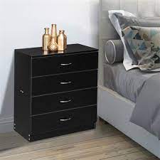 Kenneth Cole mueble cuatro gavetas color cafe oscuro - KCWD20220512-BR