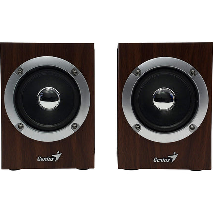 Parlantes Genius SP-HF280 | 6W RMS | USB | 3.5mm | Madera