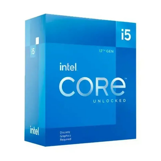 Procesador Intel Core i5-12600KF | 12ª Gen | 3.7 GHz | 10 Núcleos | 20MB Caché | LGA 1700