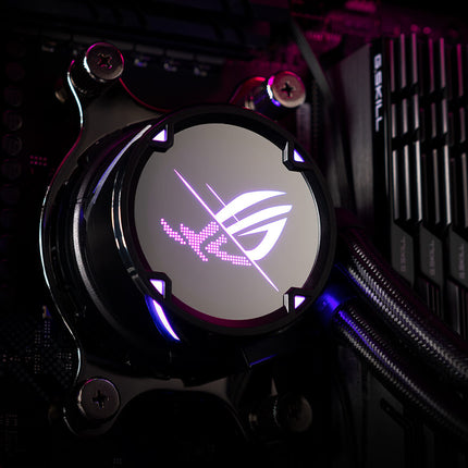Enfriamiento Líquido ASUS ROG Strix LC II 240 | Radiador 240mm | ARGB | Compatible con Intel & AMD