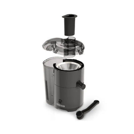 Extractor de Jugo Black+Decker JE2500B‑LA | 400 W | 57 oz (1.7 L) pulpa | Tecnología silenciosa