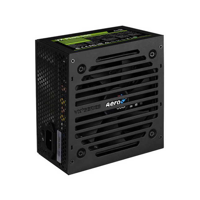 Fuente de Poder Aerocool VX Plus 500W | 80 Plus White | ATX | ACPN-VB50MUY.11