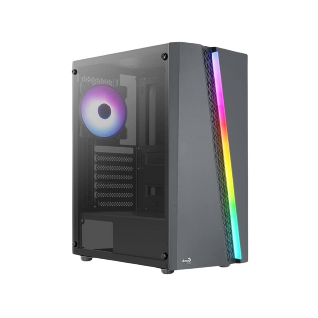 Case Gaming Aerocool Blade-G V1 | Media Torre ATX | Vidrio Templado | RGB Frontal | Negro | ACCM-PV46043.11