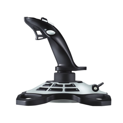 Joystick Logitech Extreme 3D Pro | Ergonómico | 12 Botones Programables | Precisión Avanzada