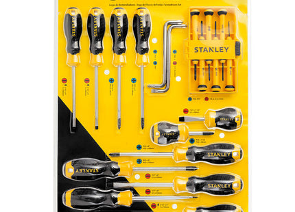 Stanley STMT60220-LA Juego Básico de 20 Destornilladores