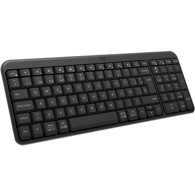 Teclado Logitech K250 Compact | Membrana | Inalámbrico | Bluetooth | Español