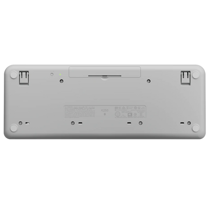 Teclado Logitech K250 Compact | Membrana | Inalámbrico | Bluetooth | Español