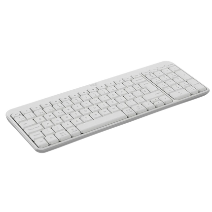 Teclado Logitech K250 Compact | Membrana | Inalámbrico | Bluetooth | Español