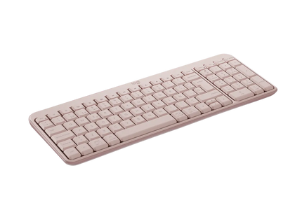 Detalle de teclas del teclado Logitech K250 layout español