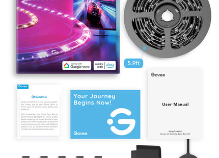 Luces Govee Gaming Strip G1, H6609