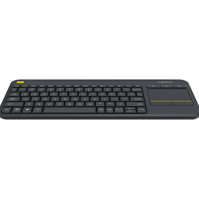 Teclado Inalámbrico Logitech K400 Plus | 70% | Touchpad Integrado | Español | 2.4 GHz | Negro