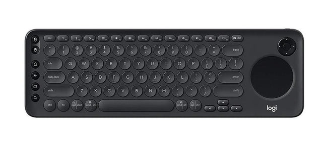 Teclado Logitech K600 TV Inalámbrico | Touchpad Integrado | Bluetooth & USB | Inglés