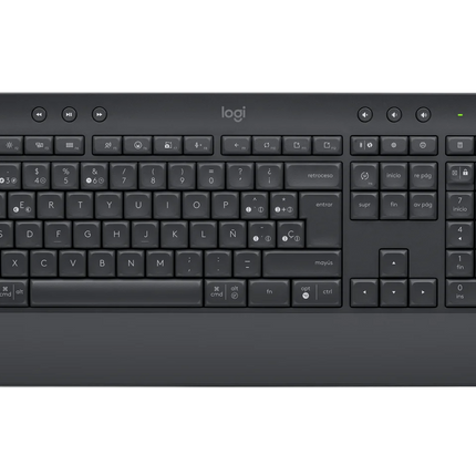 Teclado Logitech K650 Signature | Inalámbrico | Bluetooth + Receptor USB | Español