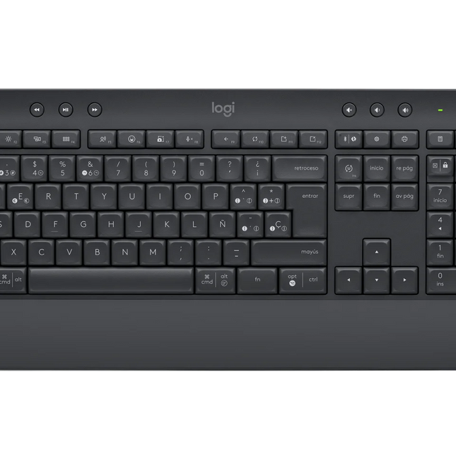 Teclado Logitech K650 Signature | Inalámbrico | Bluetooth + Receptor USB | Español