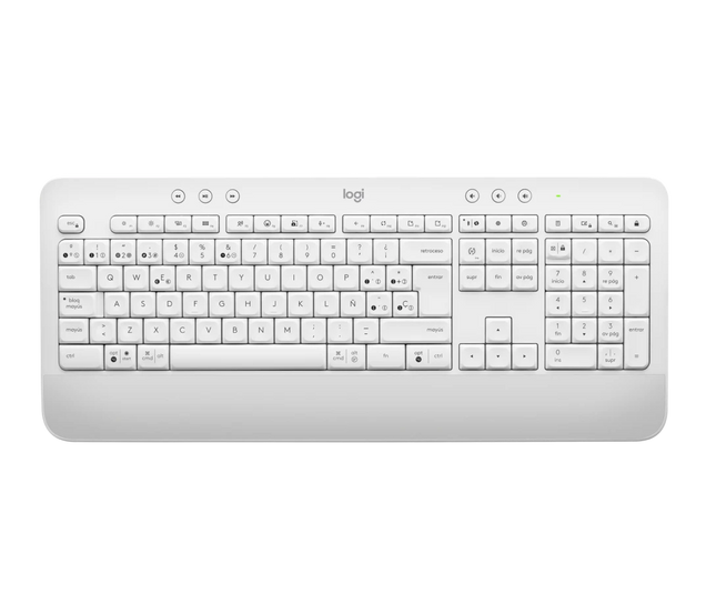 Teclado Logitech K650 Signature | Inalámbrico | Bluetooth & USB | Español