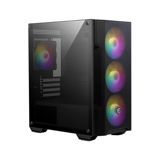 Case Gaming MSI MAG Forge M100A | 1x USB 3.0 | 2x USB 2.0 | Auto RGB Fan 4x 120mm