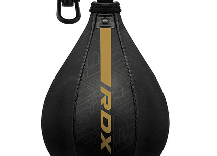 RDX Pera de Velocidad con Giro de Acero Dorado F6 Kara - vista frontal
