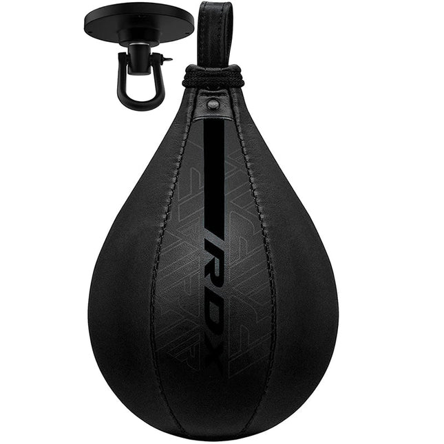 RDX Pera de Velocidad con Giro de Acero Negro F6 Kara - vista frontal