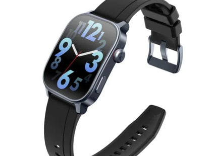 Kieslect Smartwatch con Llamadas 2.1" AMOLED GPS Negro, KS3