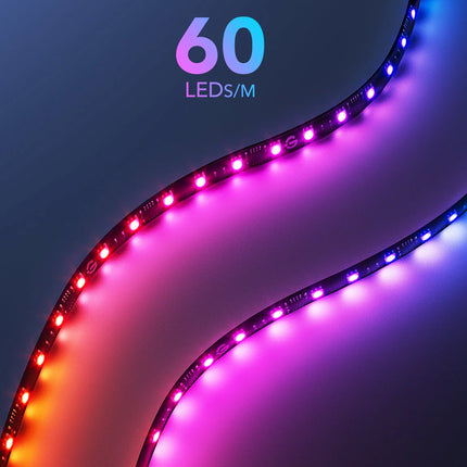 Luces Govee Gaming Strip G1 H6609 | RGBIC | Sincronización de Audio | Personalización con App