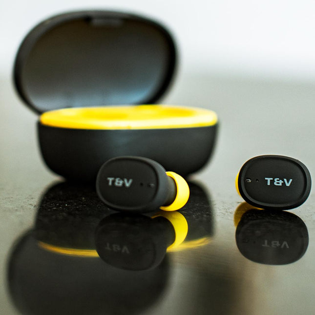 Audífono In-Ear Bluetooth Thonet & Vander Bohne | TWS | Bluetooth 5.0 | Micrófono Incorporado | Control Táctil | Estuche de Carga