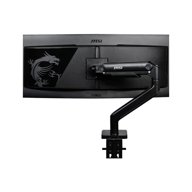 Soporte monitor MSI MPG MT201 negro vista frontal ajustable