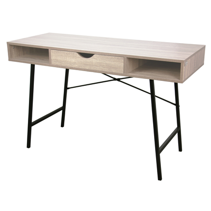 Kenneth Cole escritorio color roble 120x48x76 cm KCWF202108-O