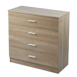 Kenneth Cole mueble cuatro gavetas color roble -KCWD20220512-OA