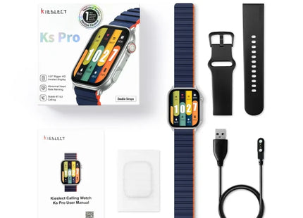 Kieslect Smartwatch con Llamadas 2.01" AMOLED Plateado, KS Pro