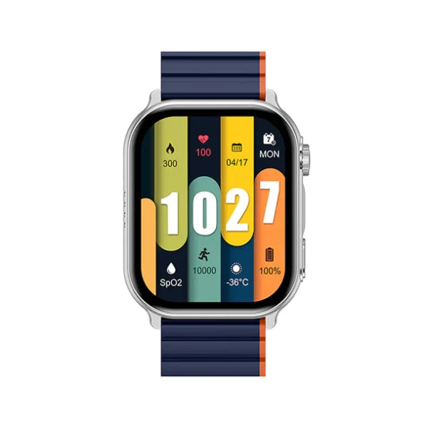 Kieslect Smartwatch con Llamadas 2.01" AMOLED Plateado, KS Pro
