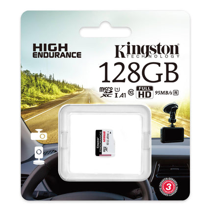 MicroSD Kingston Endurance | 128GB | Clase 10 | UHS-I U1 | SDCE/128GB