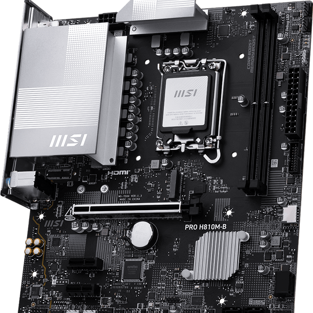Tarjeta Madre MSI PRO H810M-B | LGA 1851 | DDR5 | Micro ATX