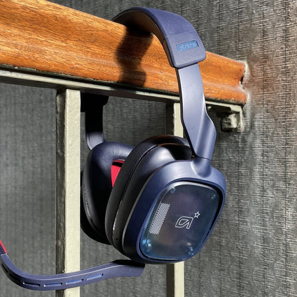 Headset Logitech Astro Gaming A30 Gen 2 | Inalámbrico y Cableado | Micrófono Desmontable | Navy Red