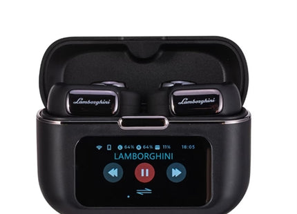 Lamborghini TWS 1000 LBTWS1000B-N Audífonos True Wireless Bluetooth Negros