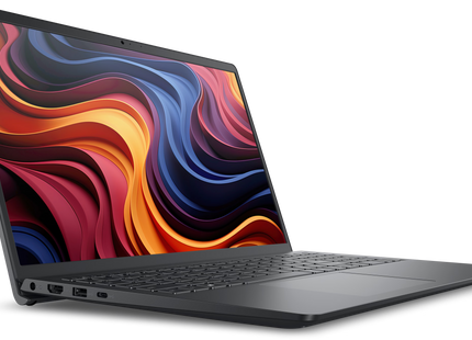Dell Inspiron 15 LDC15255 abierta mostrando teclado y touchpad