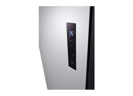 LG GS51BPP Refrigeradora Side by Side 18 pies³ Smart Inverter Platinum Silver con Pantalla LED Táctil