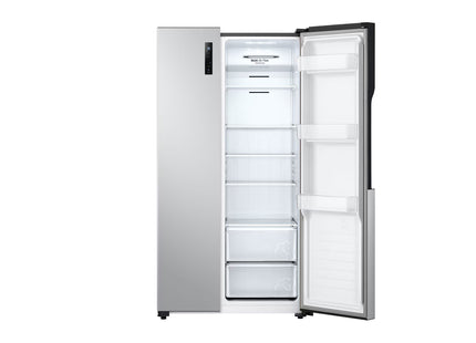 LG GS51BPP Refrigeradora Side by Side 18 pies³ Smart Inverter Platinum Silver con Pantalla LED Táctil