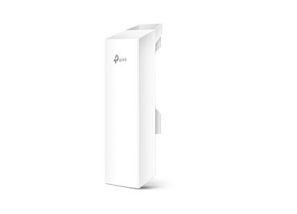 CPE210 TP-Link punto de acceso exterior vista frontal con antena direccional