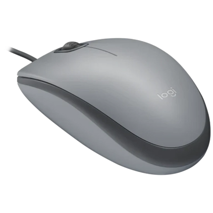Mouse Logitech M110 | Alámbrico | Diseño Ergonómico | Receptor USB