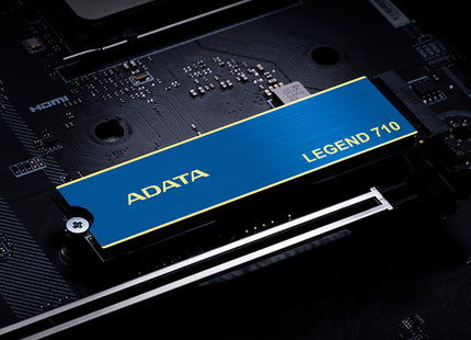 Unidad SSD ADATA LEGEND 710 | 256GB | PCIe Gen3 x4 | M.2 NVMe | 2400MB/s Lectura