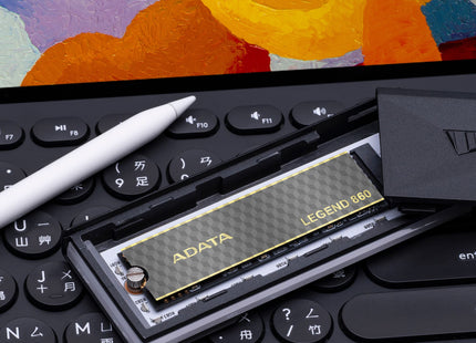Disco Duro Interno SSD ADATA LEGEND 860 | 1TB | M.2 PCIe NVMe 2.0 | 6,000MB/s Lectura | 5,000MB/s Escritura | SLEG-860-1000GCS