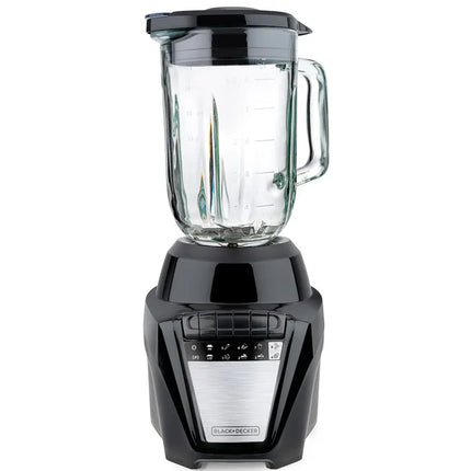 Licuadora Black+Decker BL0876‑4BDLA Ice Crush (Digital) | 700 W | 8 Velocidades + Pulso | Jarra Vidrio 1.25 L | Acero Inoxidable | Digital