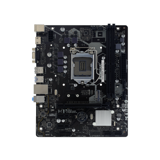 Tarjeta Madre BIOSTAR H510MHP 2.0 DDR4 | Micro ATX | LGA 1200 | DDR4 hasta 3200 MHz | PCIe 3.0