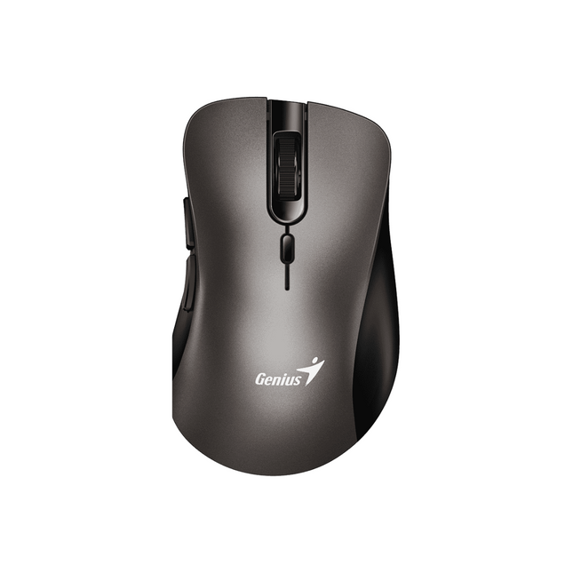 Mouse Genius RS2 Ergo 8100S | Inalámbrico con Receptor USB | Diseño Ergonómico | 1600 DPI