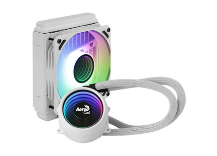 Enfriamiento Líquido AeroCool Mirage L120 White ARGB | 120mm | Blanco