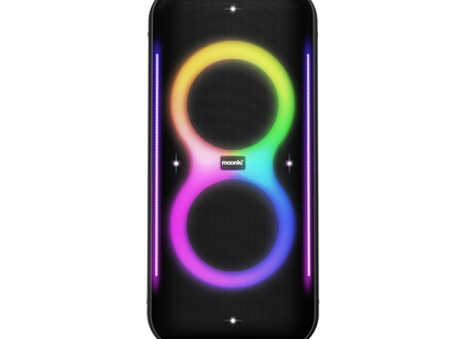 Parlante RGB Moonki Bossa Max Bluetooth | 2.0 Estéreo | 60W RMS | Luces LED | Batería Recargable