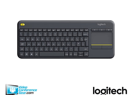 Teclado Inalámbrico Logitech K400 Plus | 70% Compacto | Touchpad Integrado | Inglés