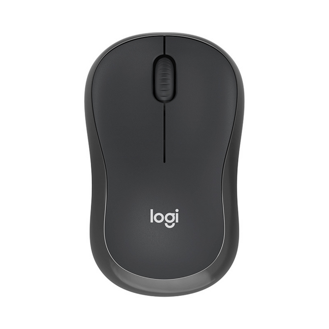 Mouse Logitech M240 Business inalámbrico color grafito vista frontal